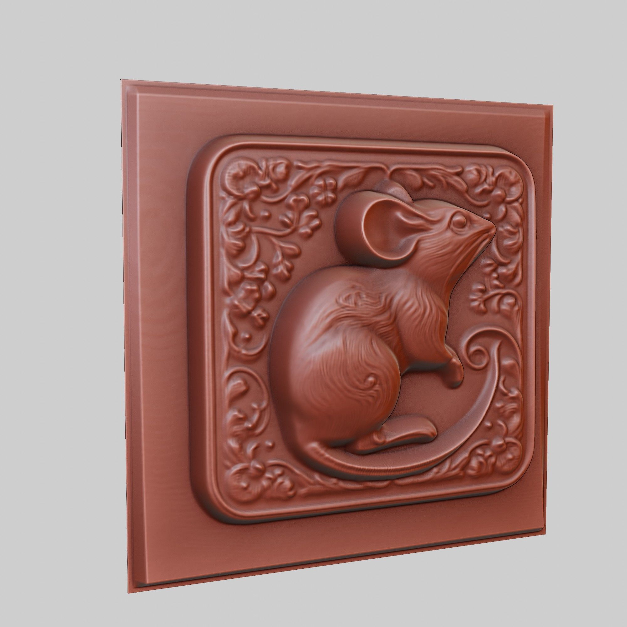 Rat Animal 3D print model_3