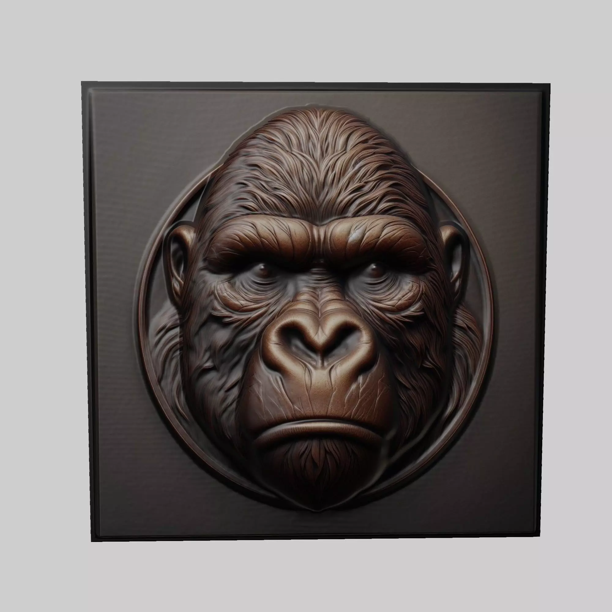 Gorilla Animal 3D print model_0