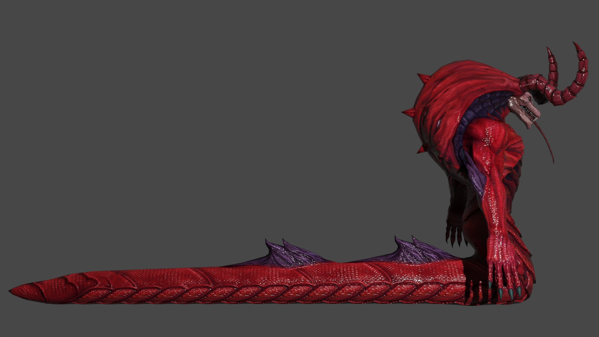 Mephisto Low-poly 3D model_2