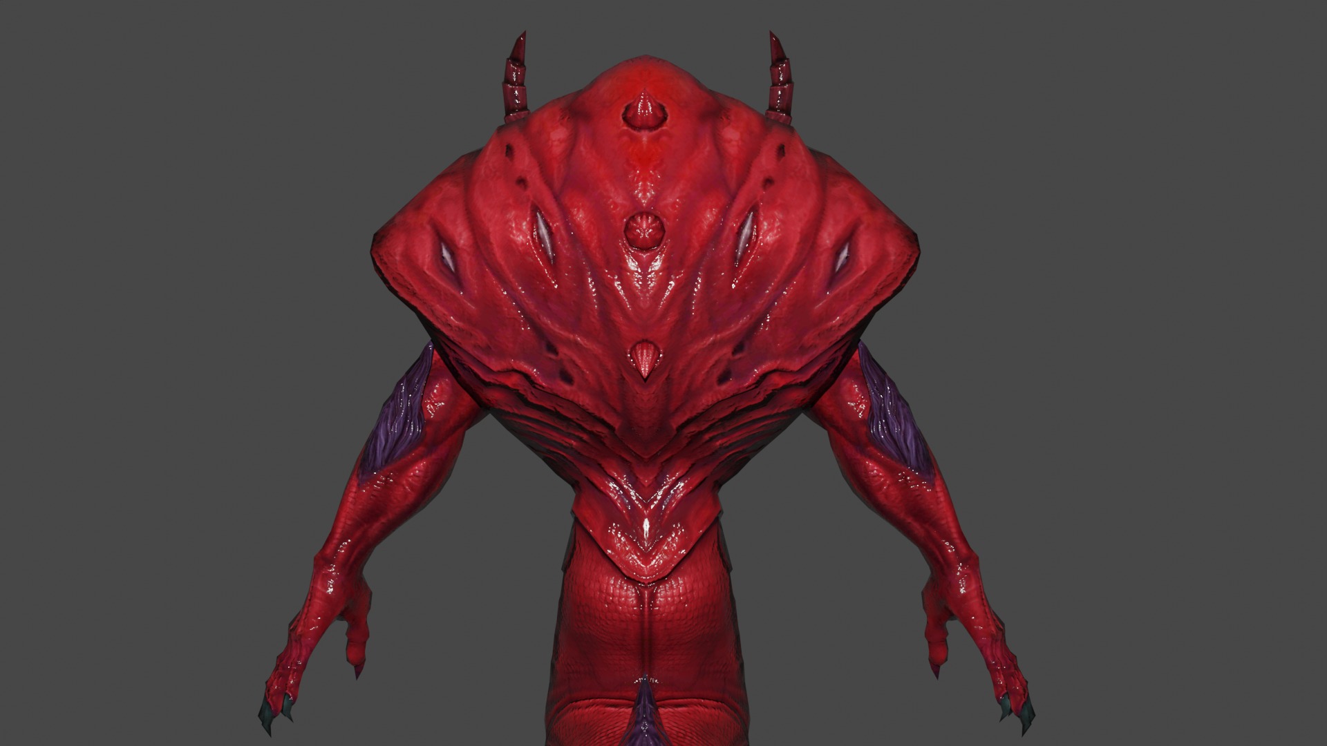 Mephisto Low-poly 3D model_5