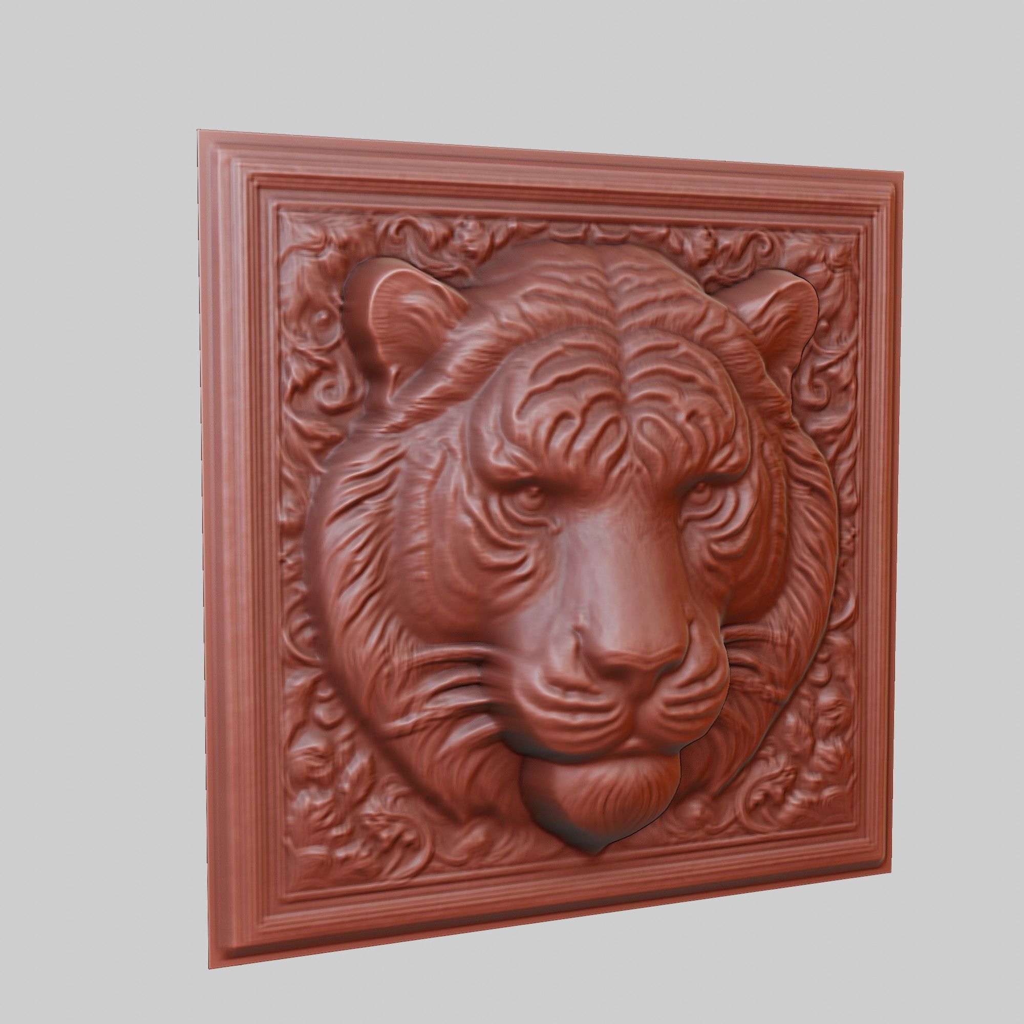 Tiger Animal 3D print model_3