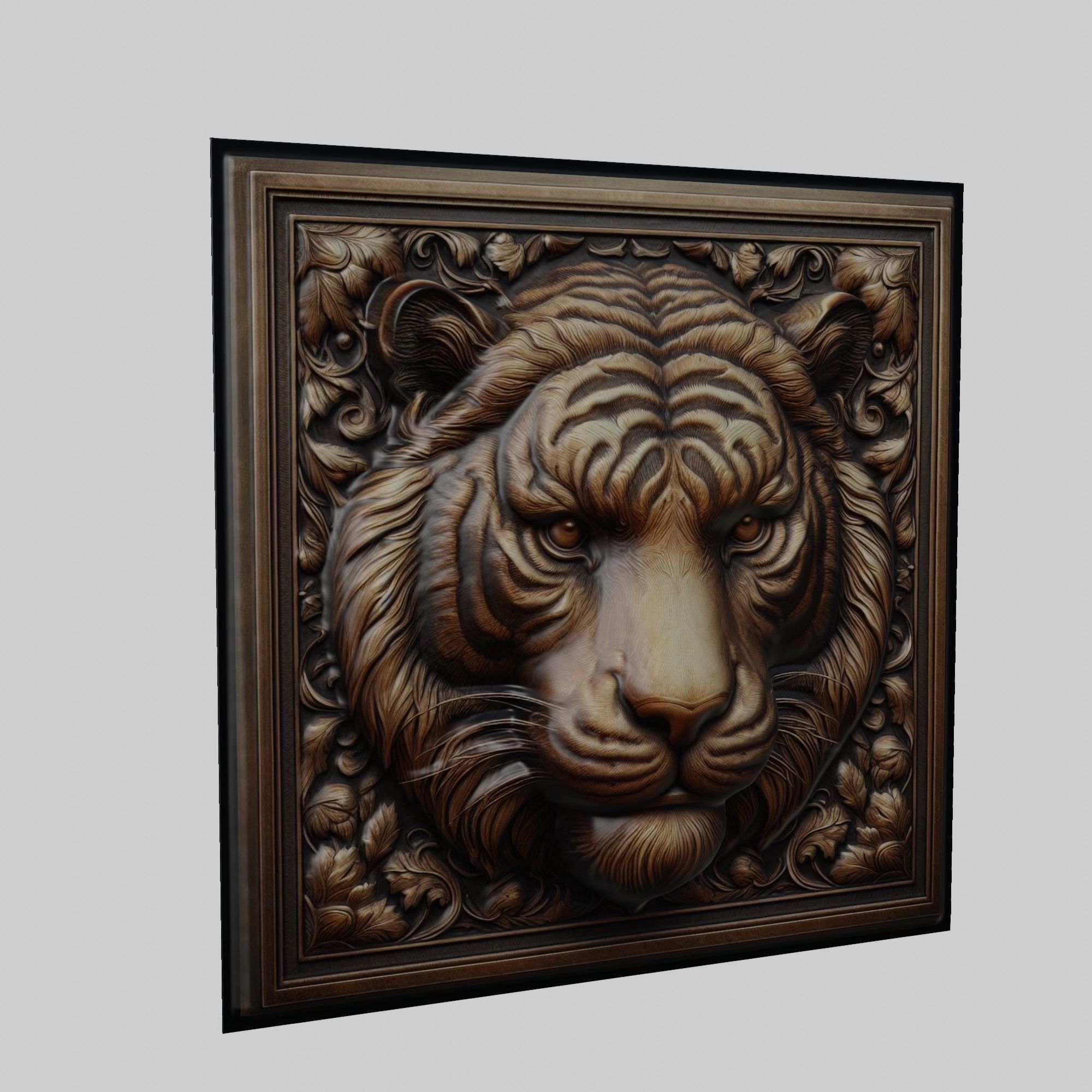 Tiger Animal 3D print model_1