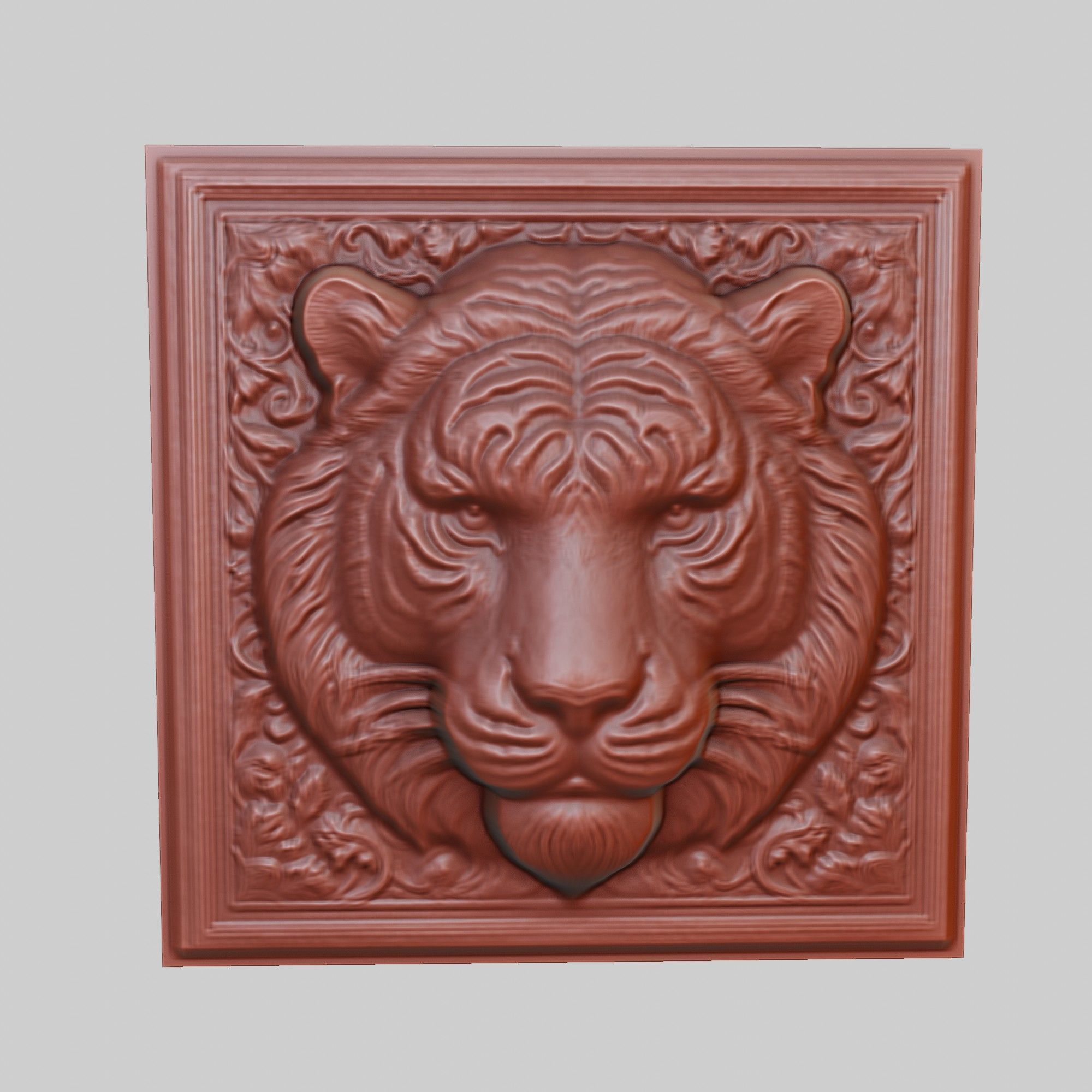 Tiger Animal 3D print model_2