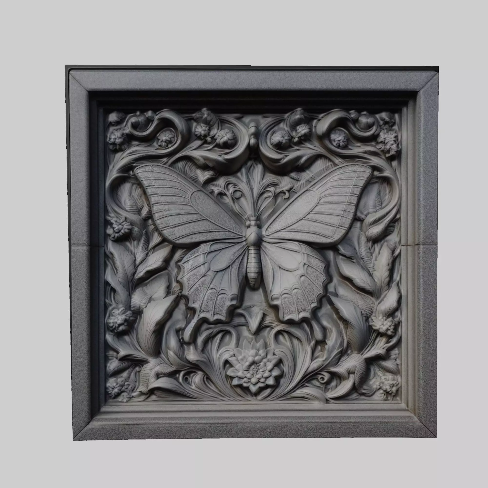 Butterfly Animal 3D print model_0