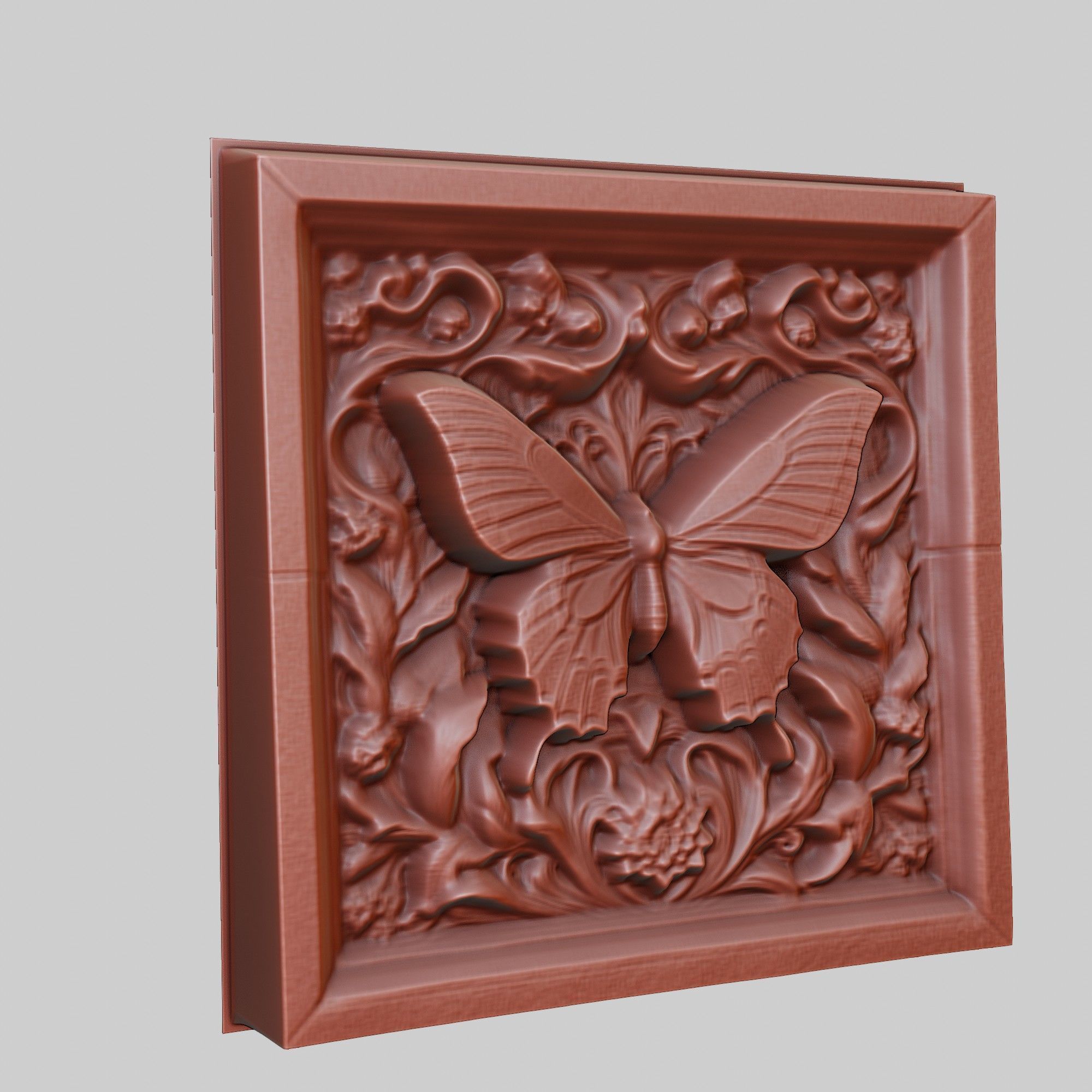 Butterfly Animal 3D print model_3