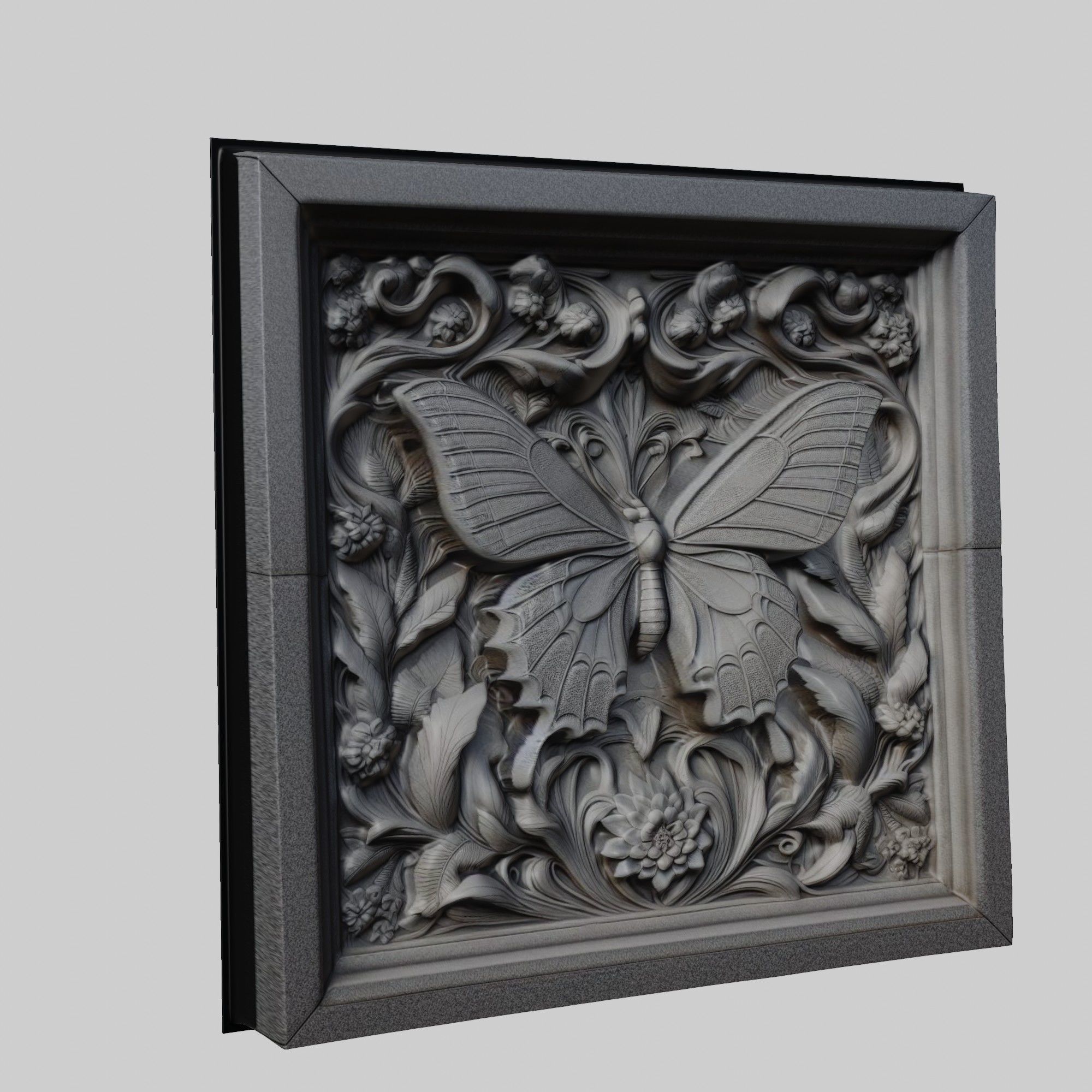 Butterfly Animal 3D print model_1