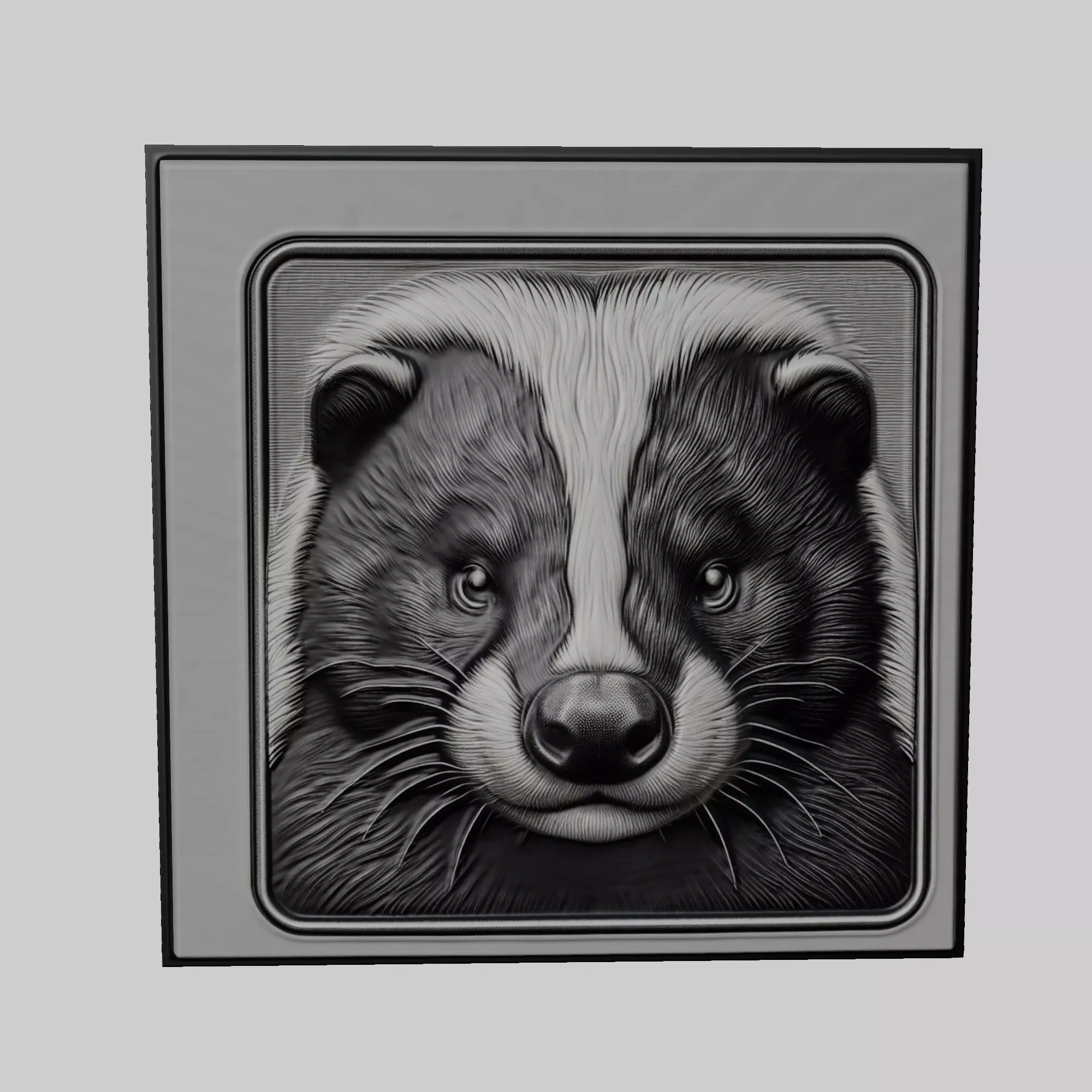 Skunk Animal 3D print model