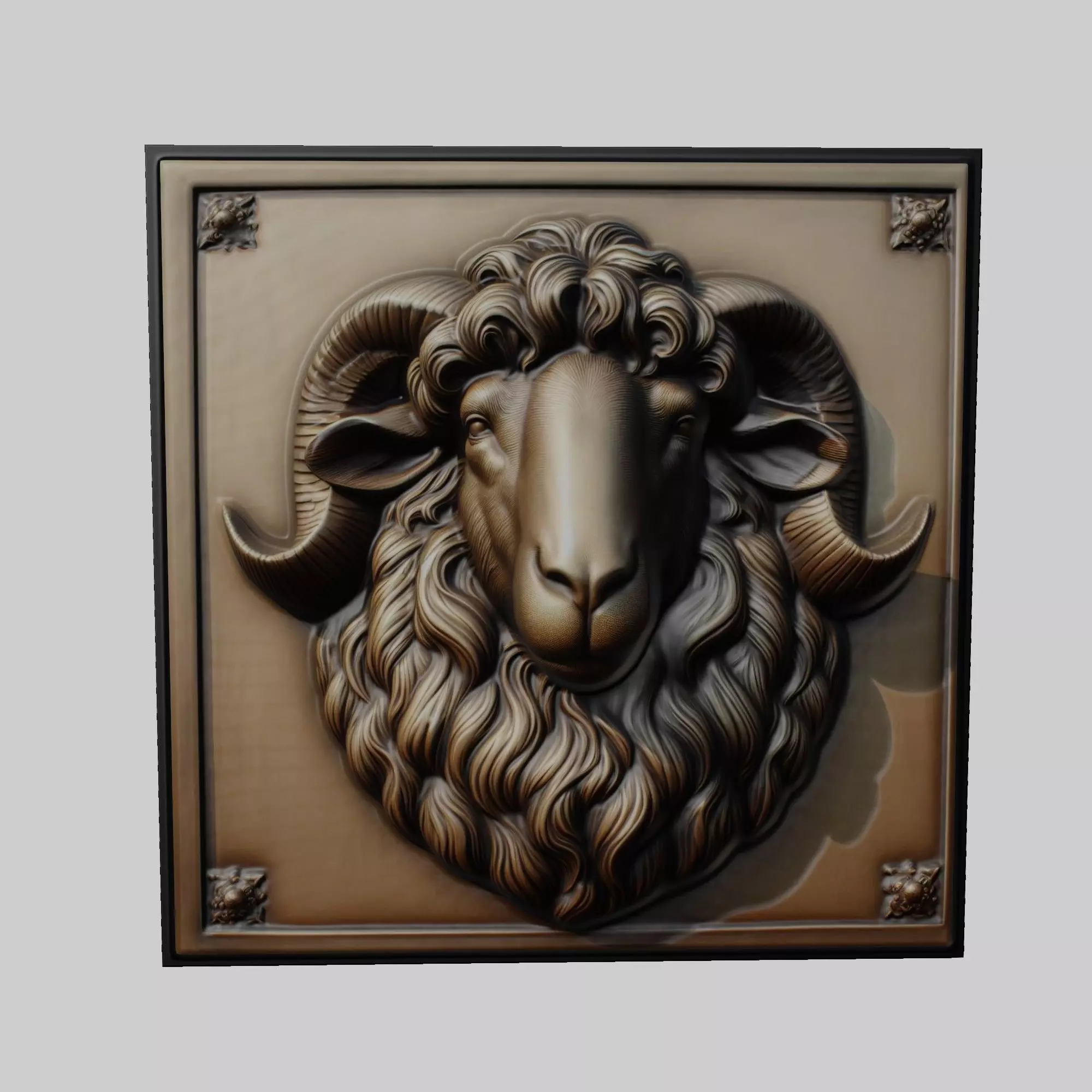 Sheep Animal 3D print model_0