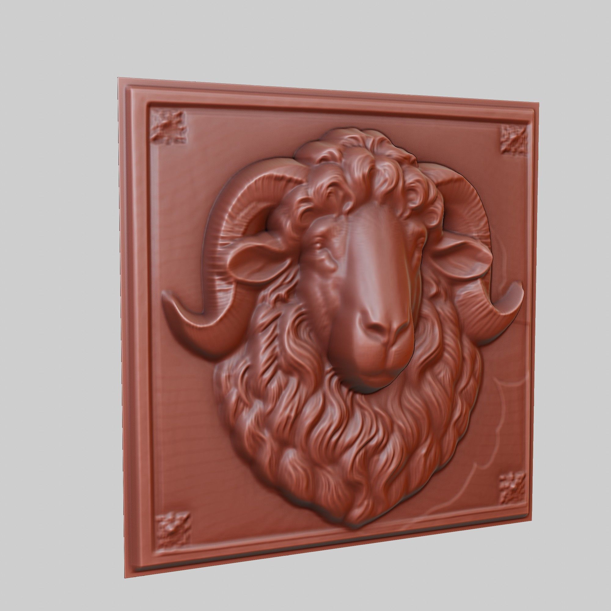Sheep Animal 3D print model_3