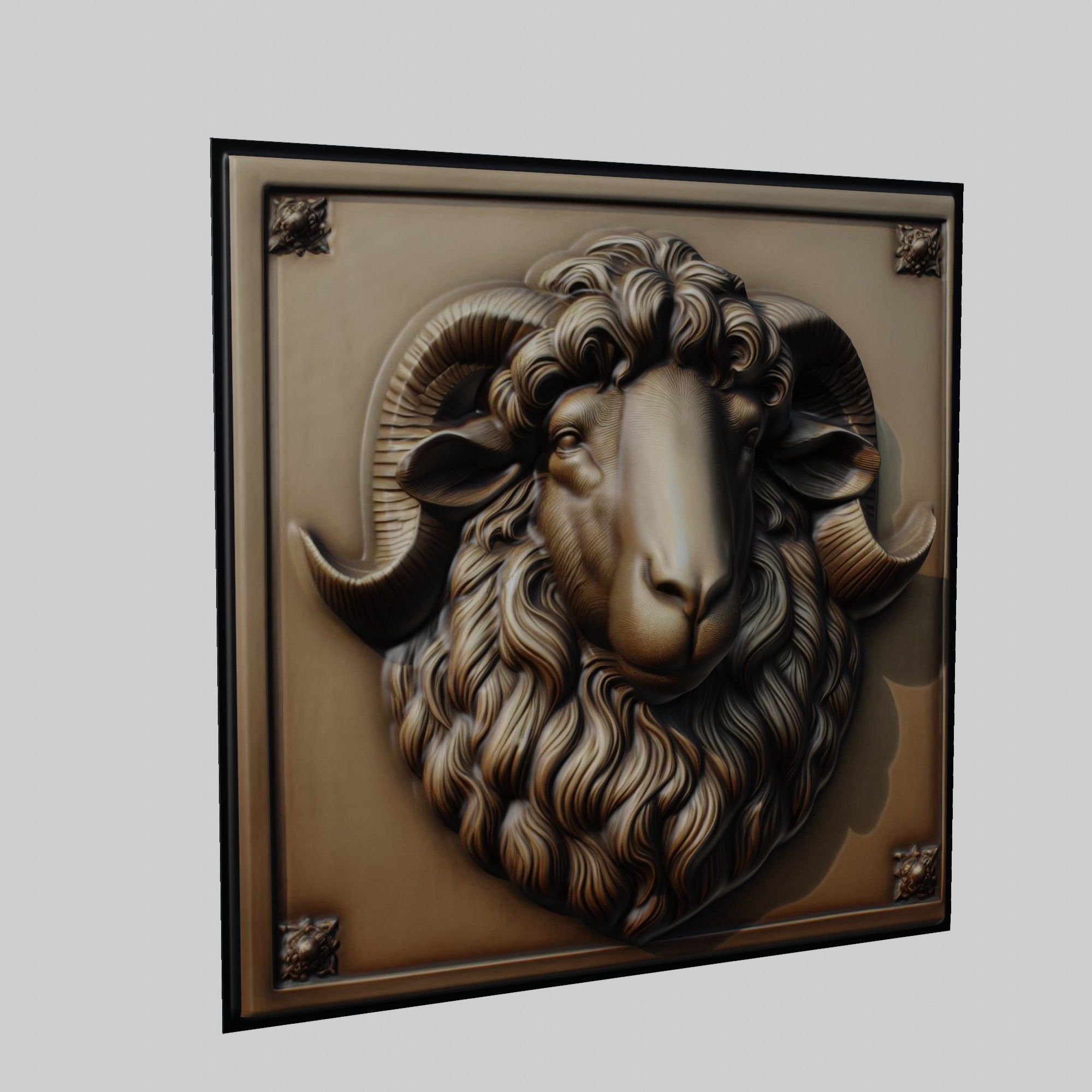 Sheep Animal 3D print model_1