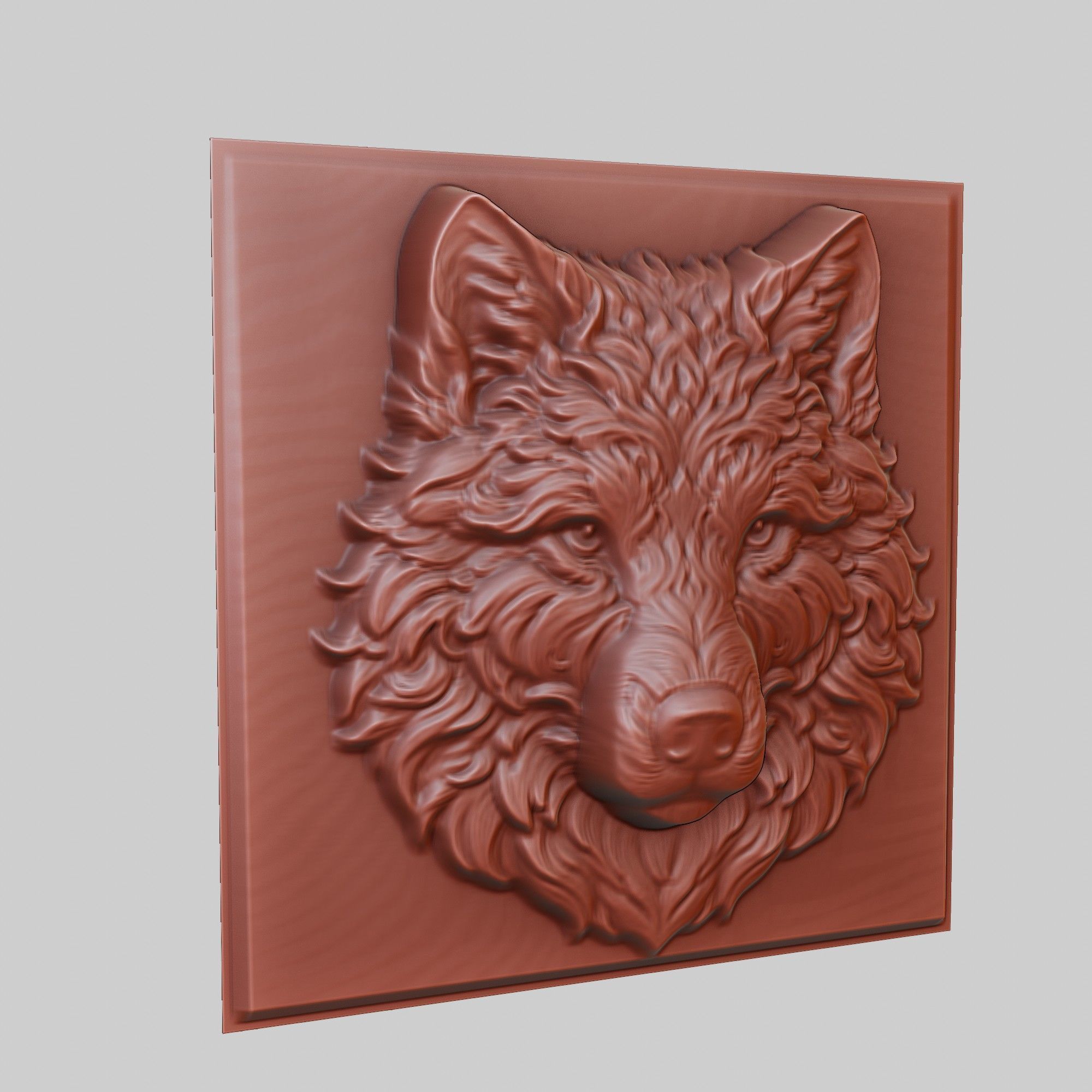 Wolf Animal 3D print model_3