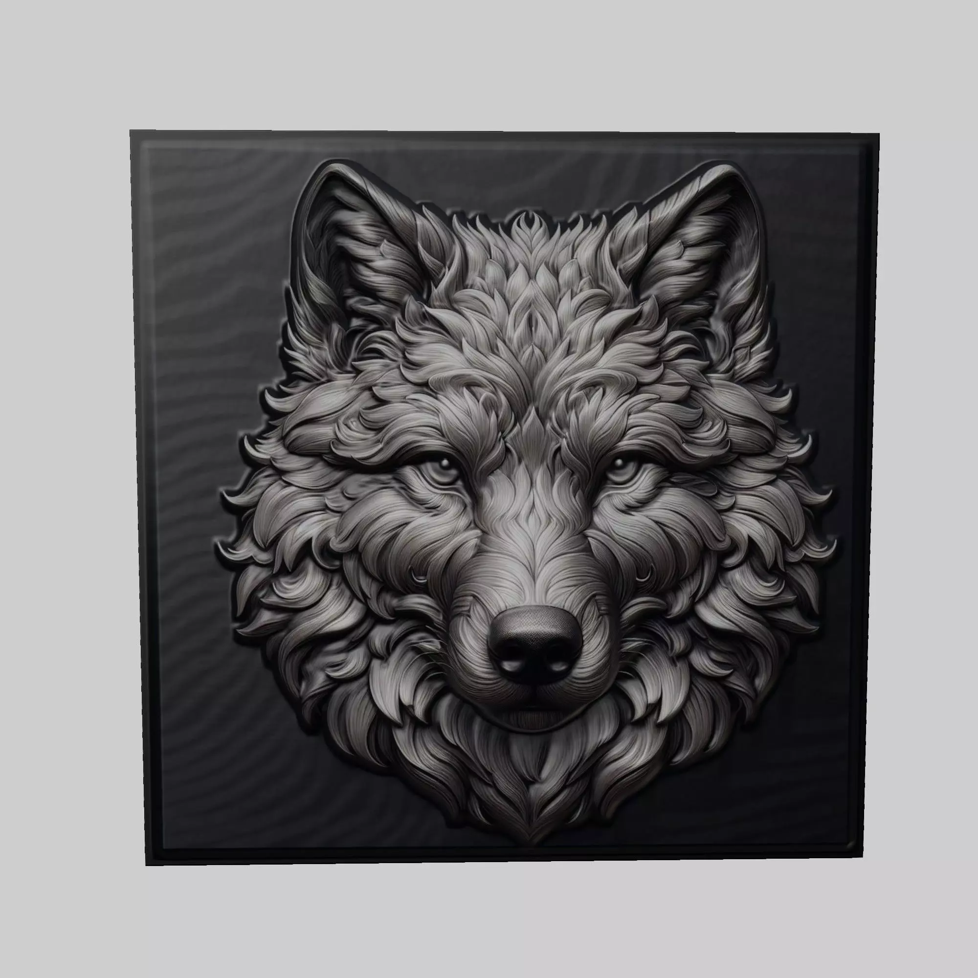 Wolf Animal 3D print model_0