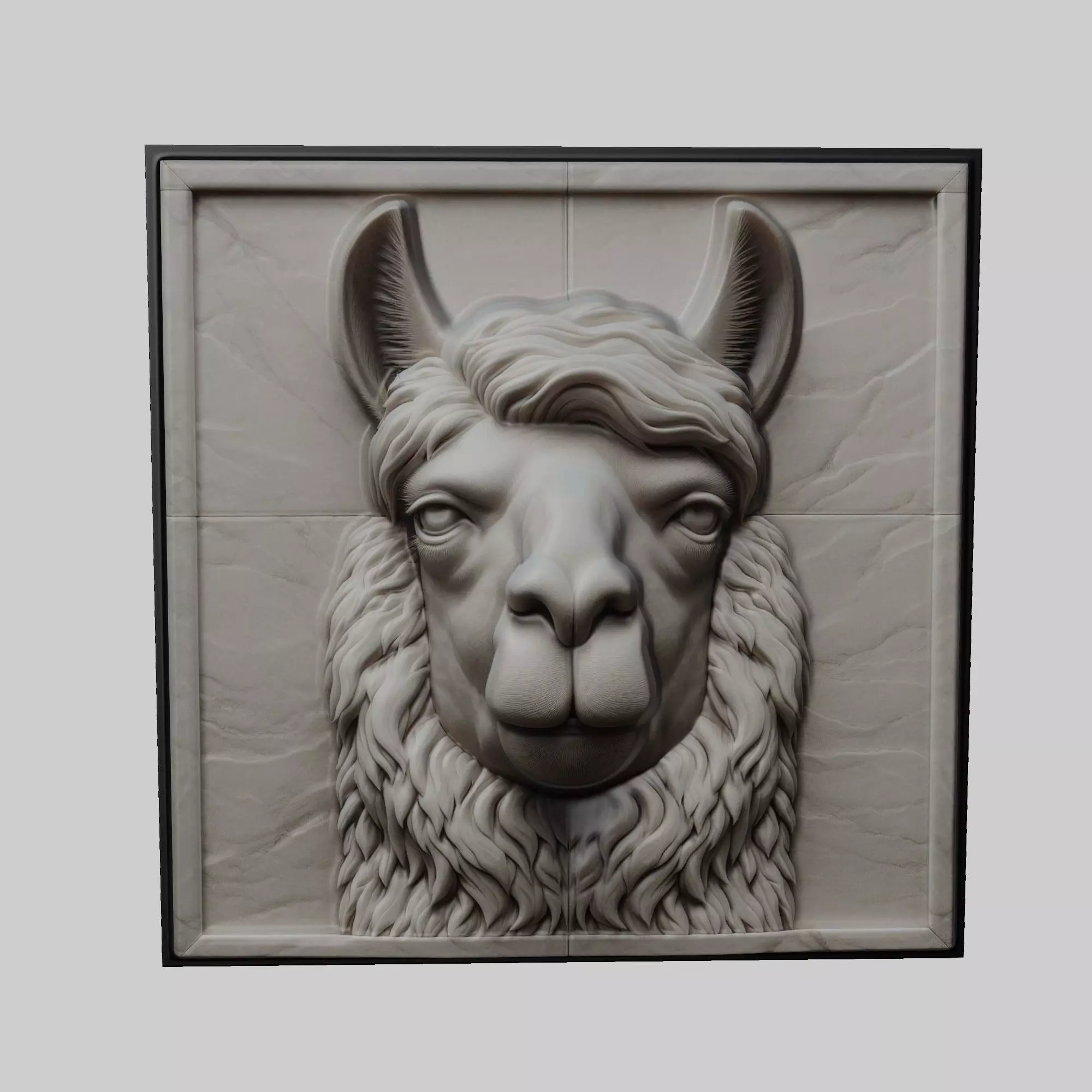 Llama Animal 3D print model