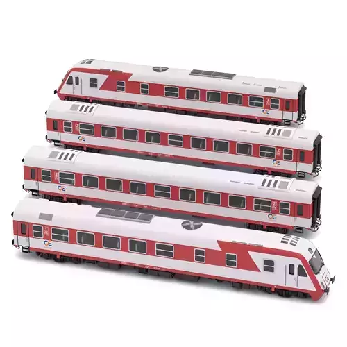 AEG DE IC-2000N Passenger Train