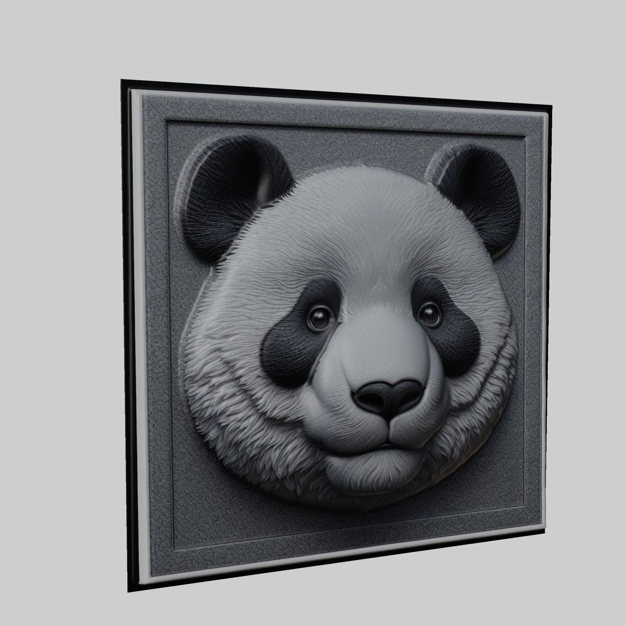 Panda Animal 3D print model_1
