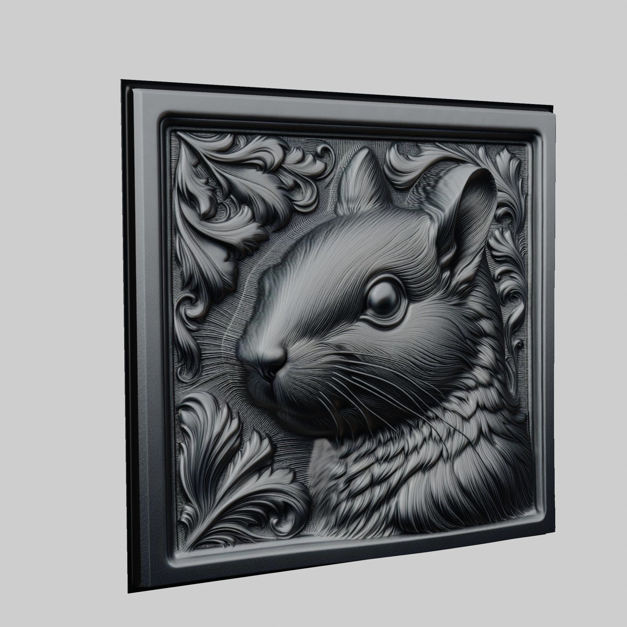 Squirrel Animal 3D print model_1