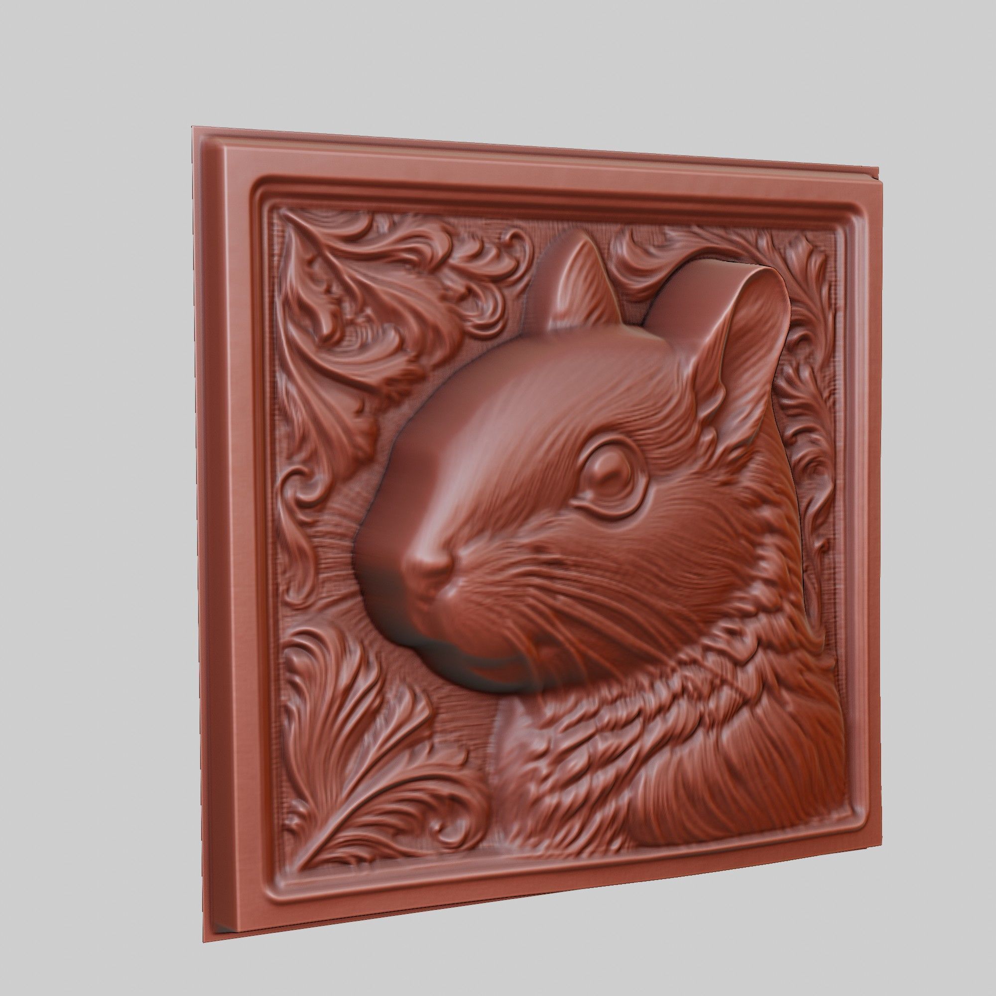 Squirrel Animal 3D print model_3