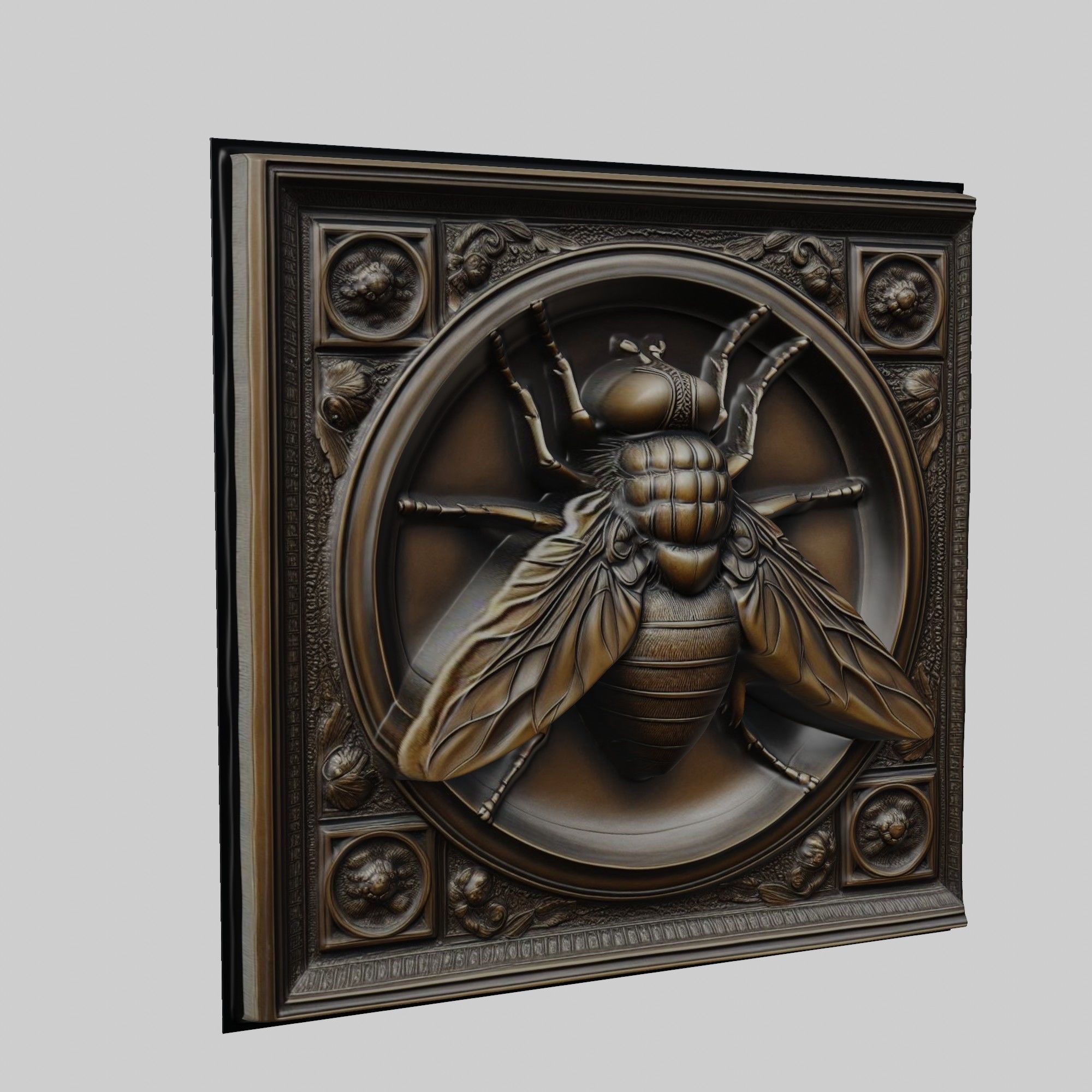 Fly Animal 3D print model_1