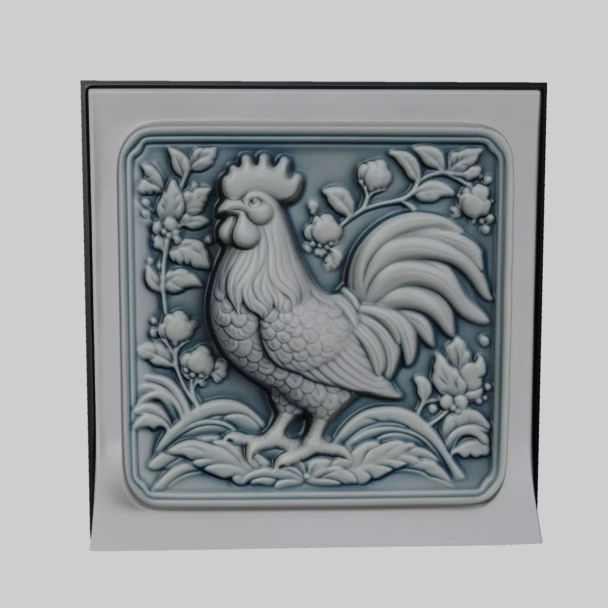 Chicken Animal 3D print model_0