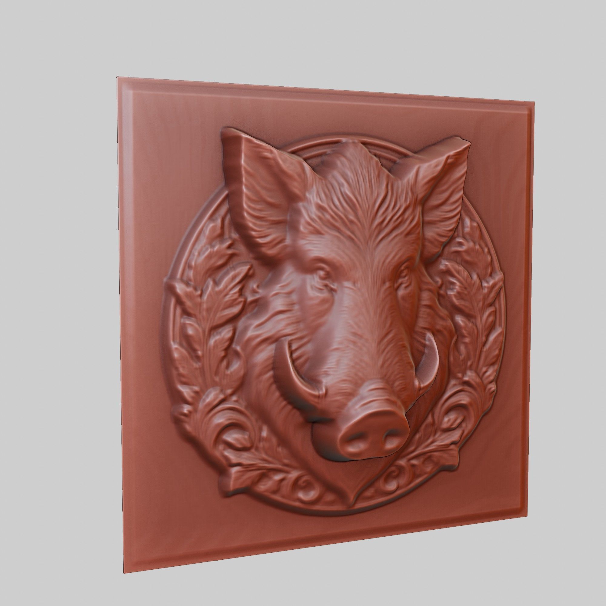 Wild Boar Animal 3D print model_3