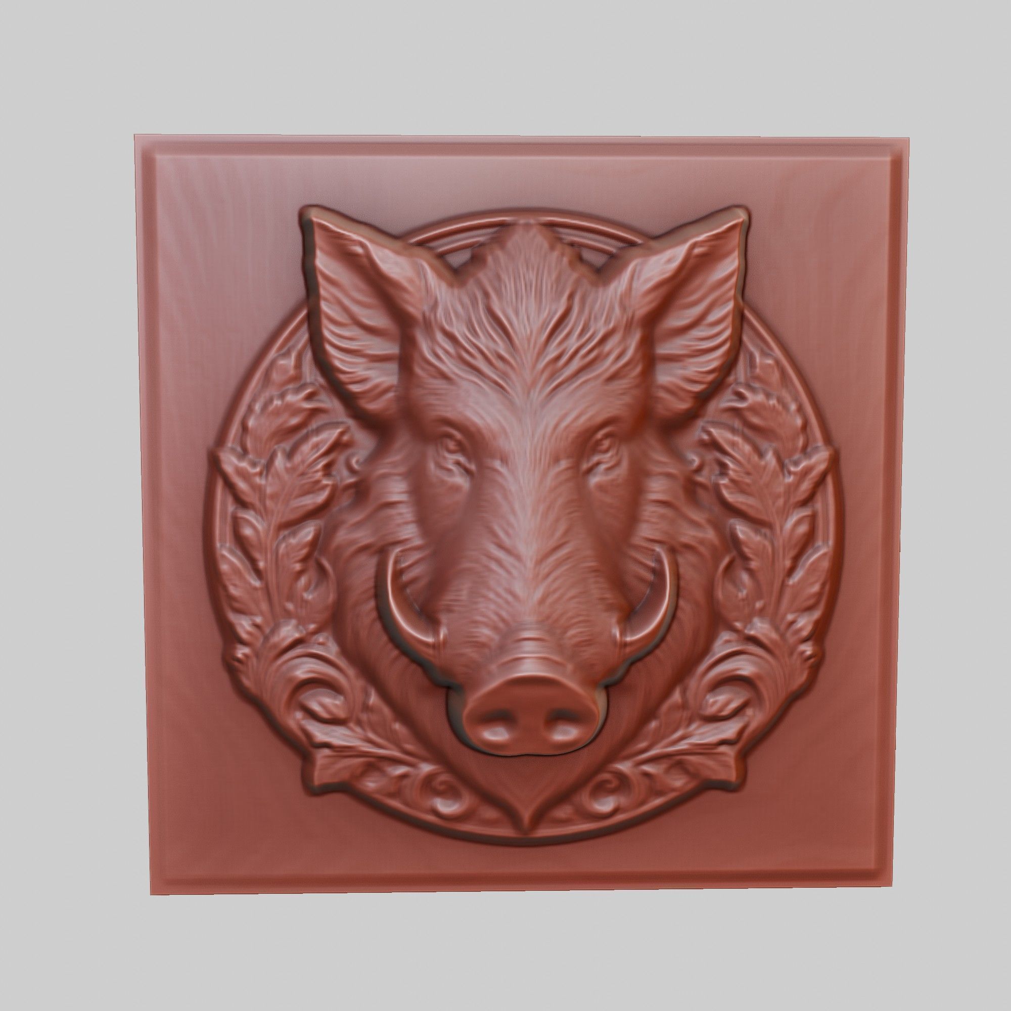 Wild Boar Animal 3D print model_2