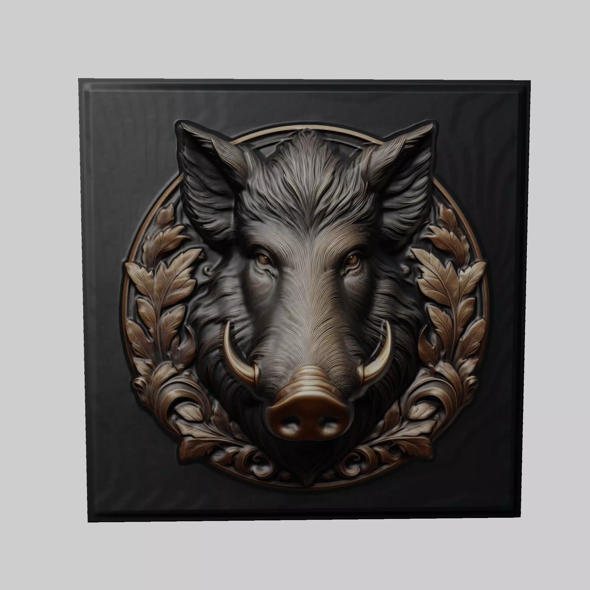 Wild Boar Animal 3D print model_0