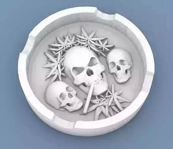 Skull Ashtray