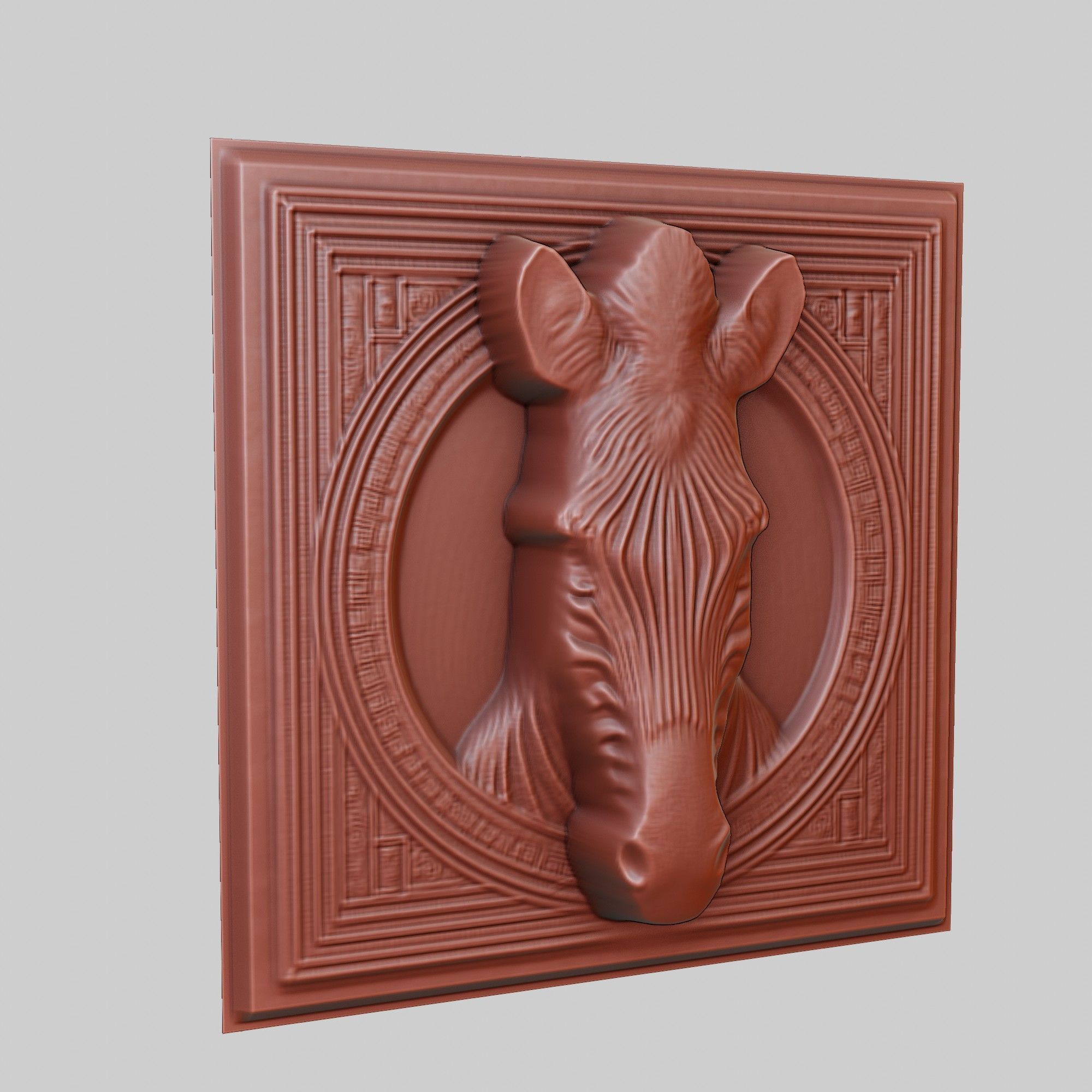 Zebra Animal 3D print model_3