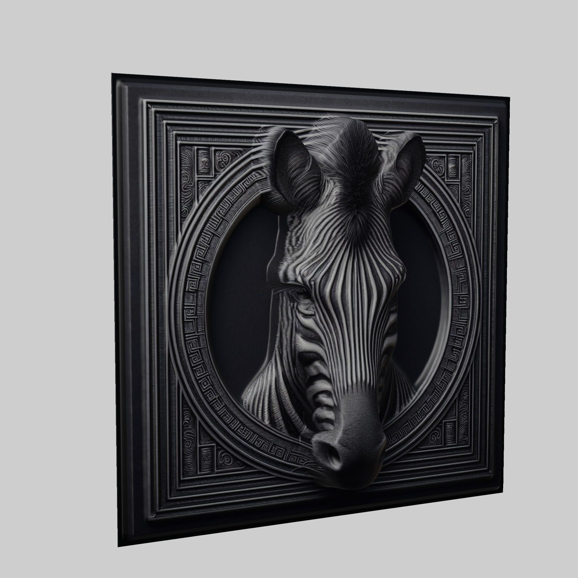 Zebra Animal 3D print model_1