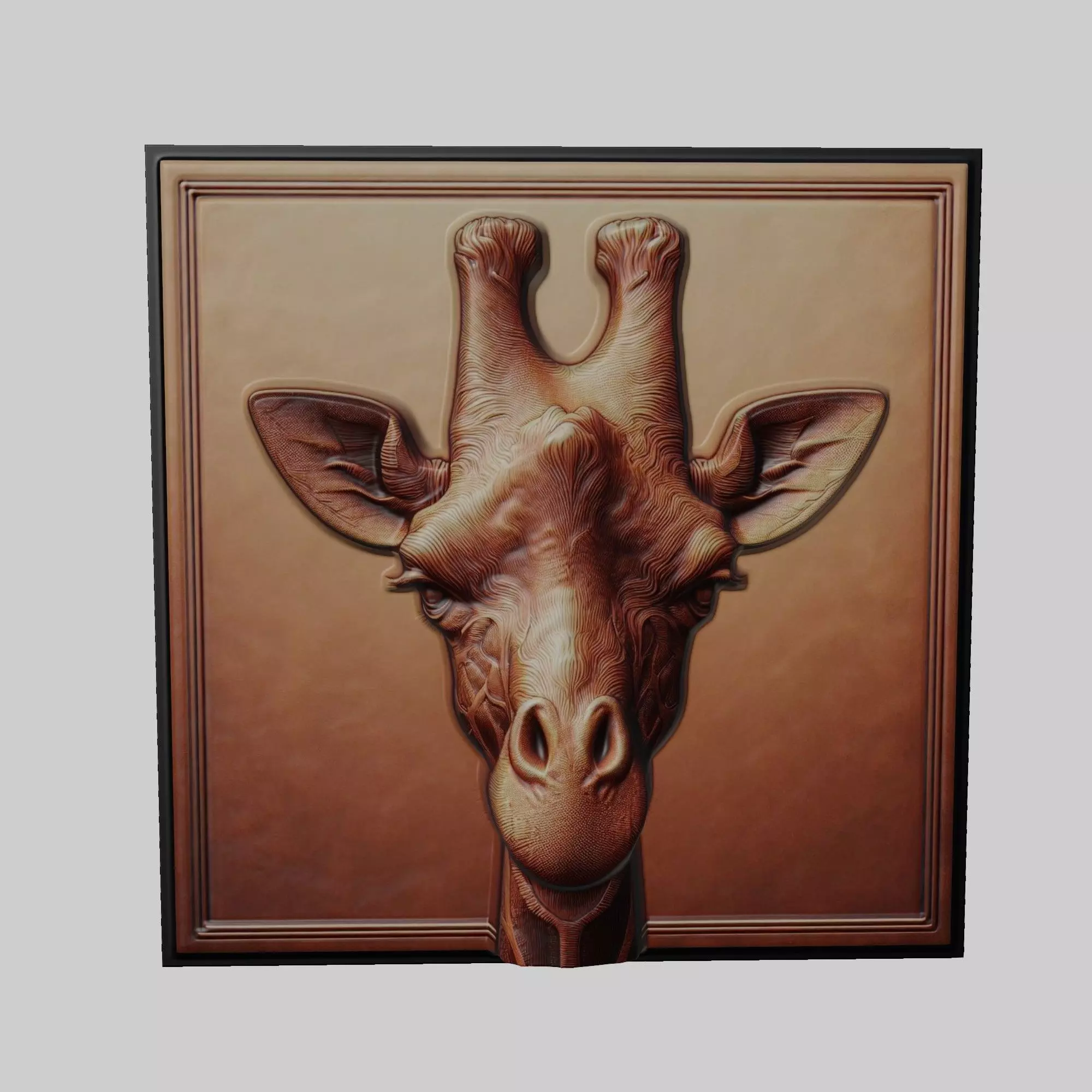 Giraffe Animal 3D print model_0