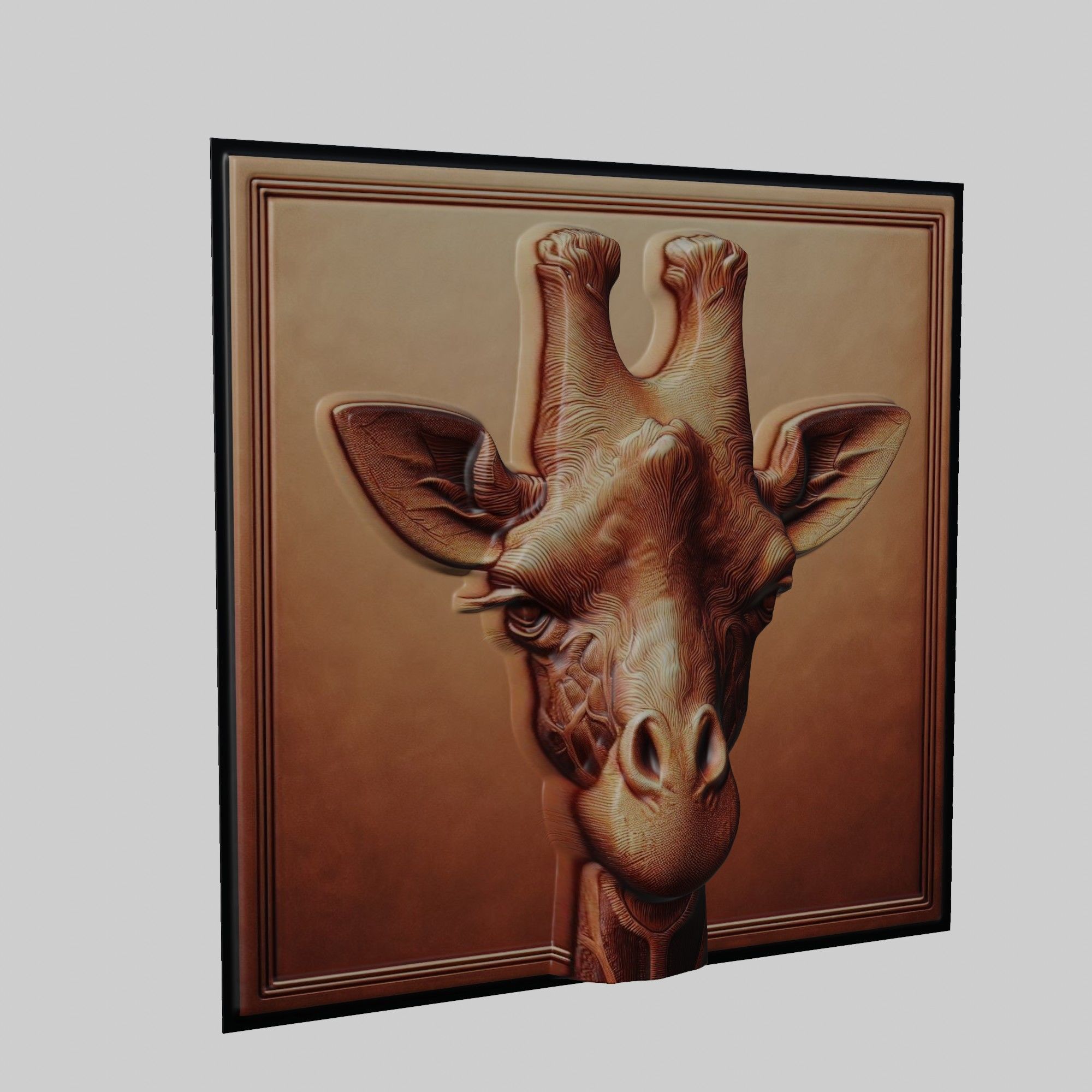 Giraffe Animal 3D print model_1