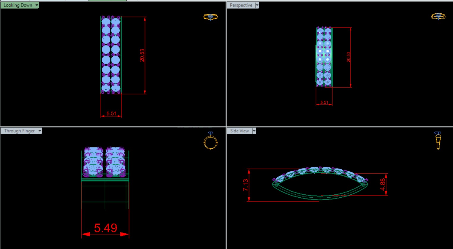 Cross Hiphop Pendent 3d Model Printable 3D print model_9