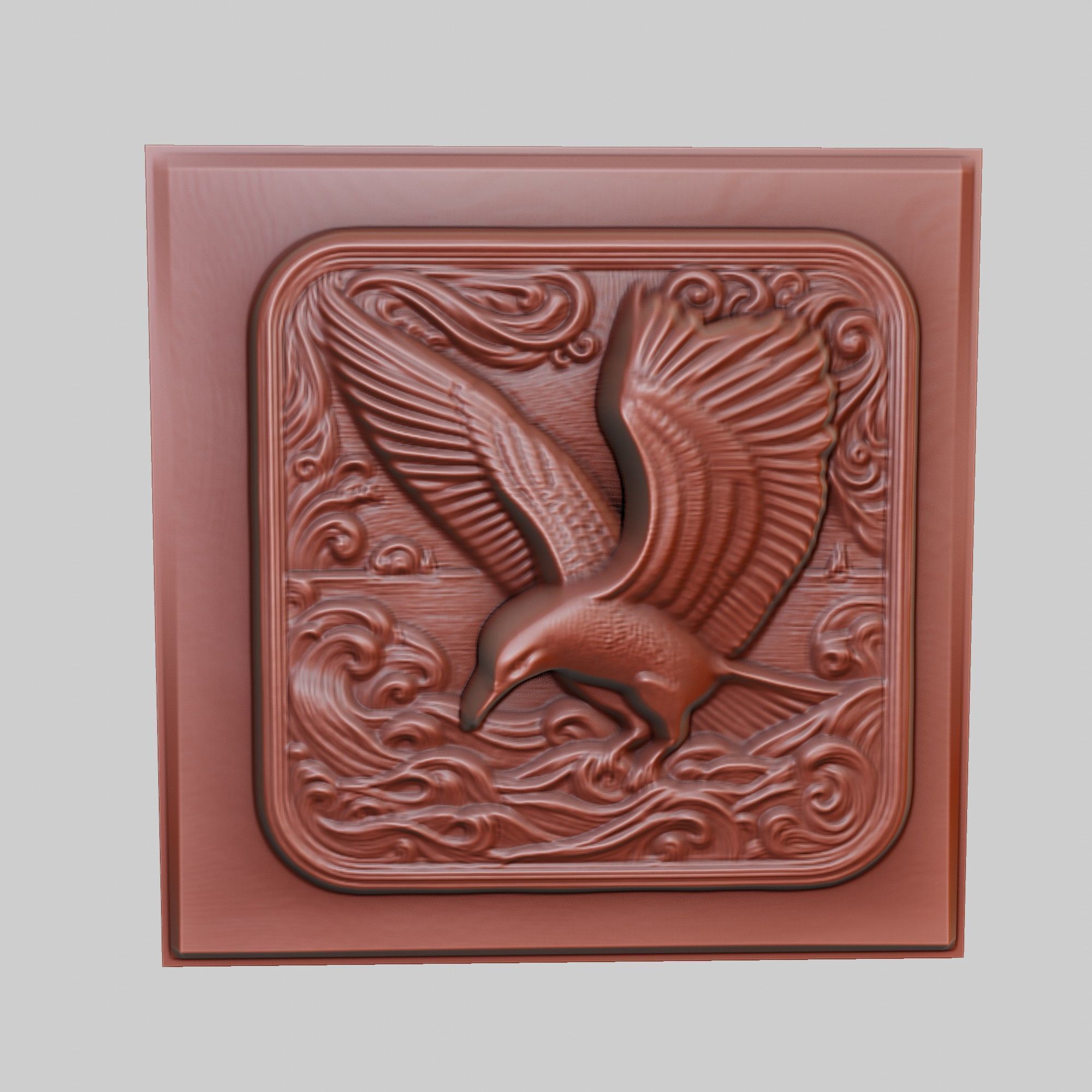 Albatross Animal 3D print model_3