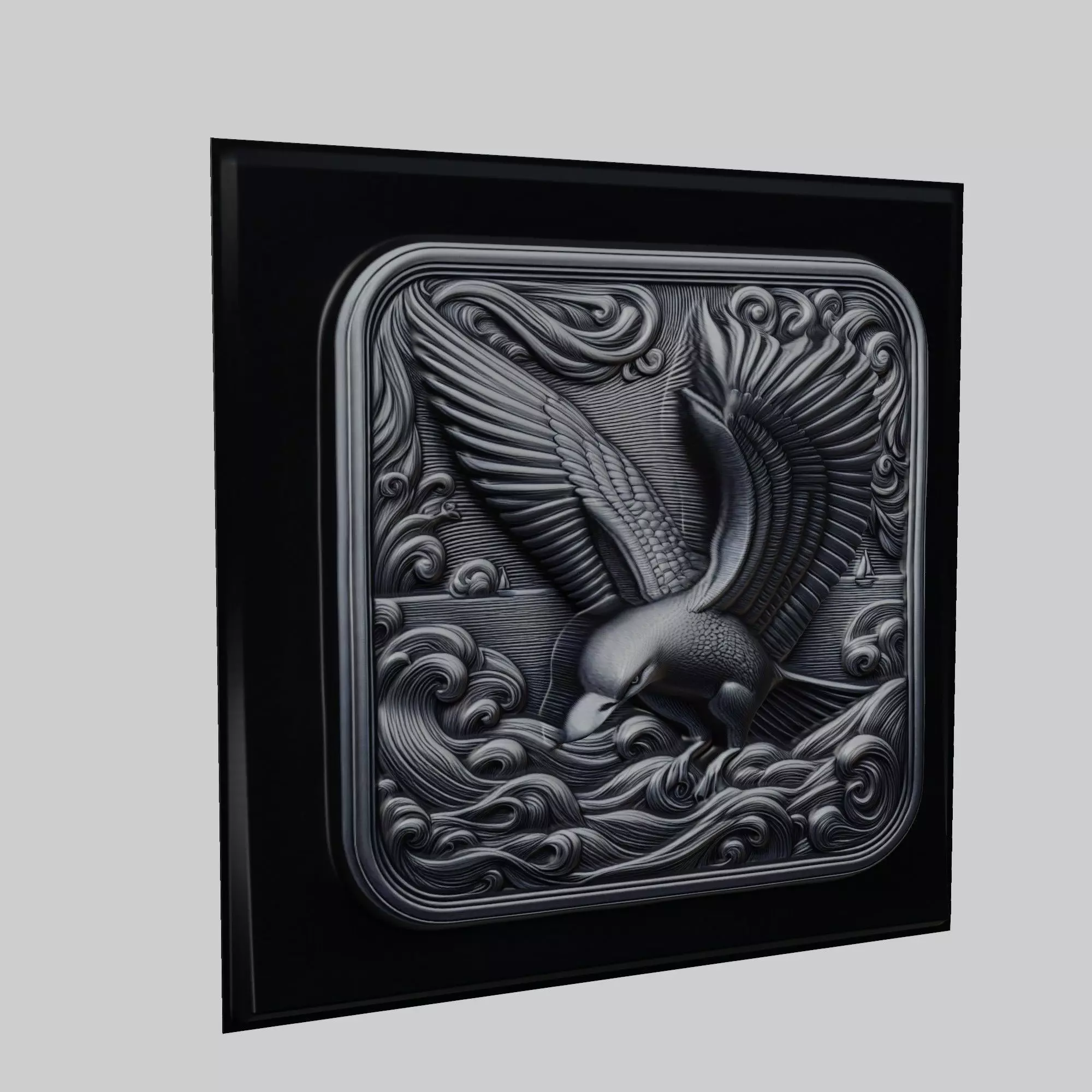 Albatross Animal 3D print model_0