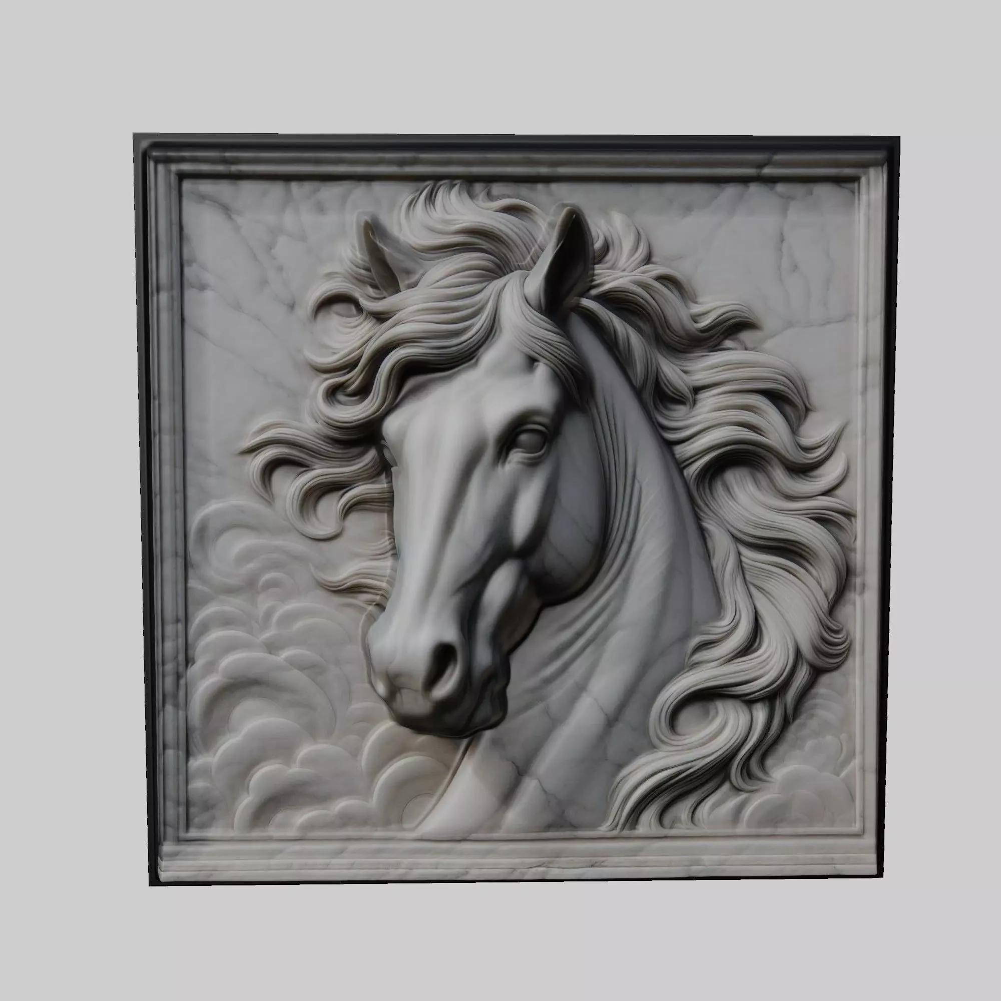 Horse Animal 3D print model_0