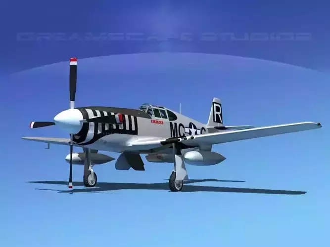 North American P-51B Mustang V03