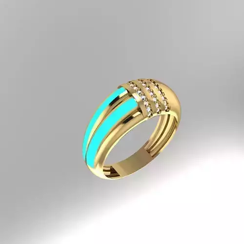 14 adet ring models 3D print model