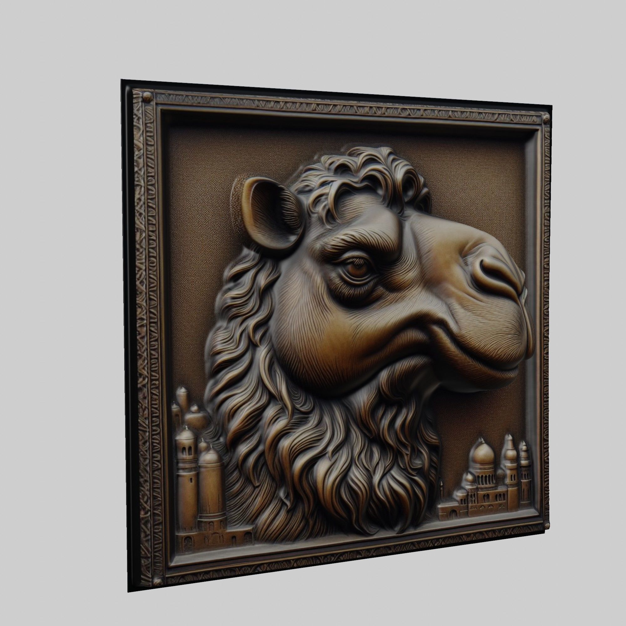 Camel Animal 3D print model_1