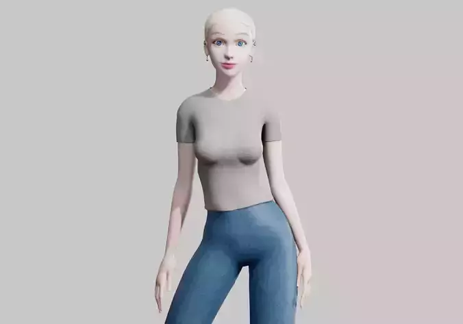 Young cute Woman V26020 