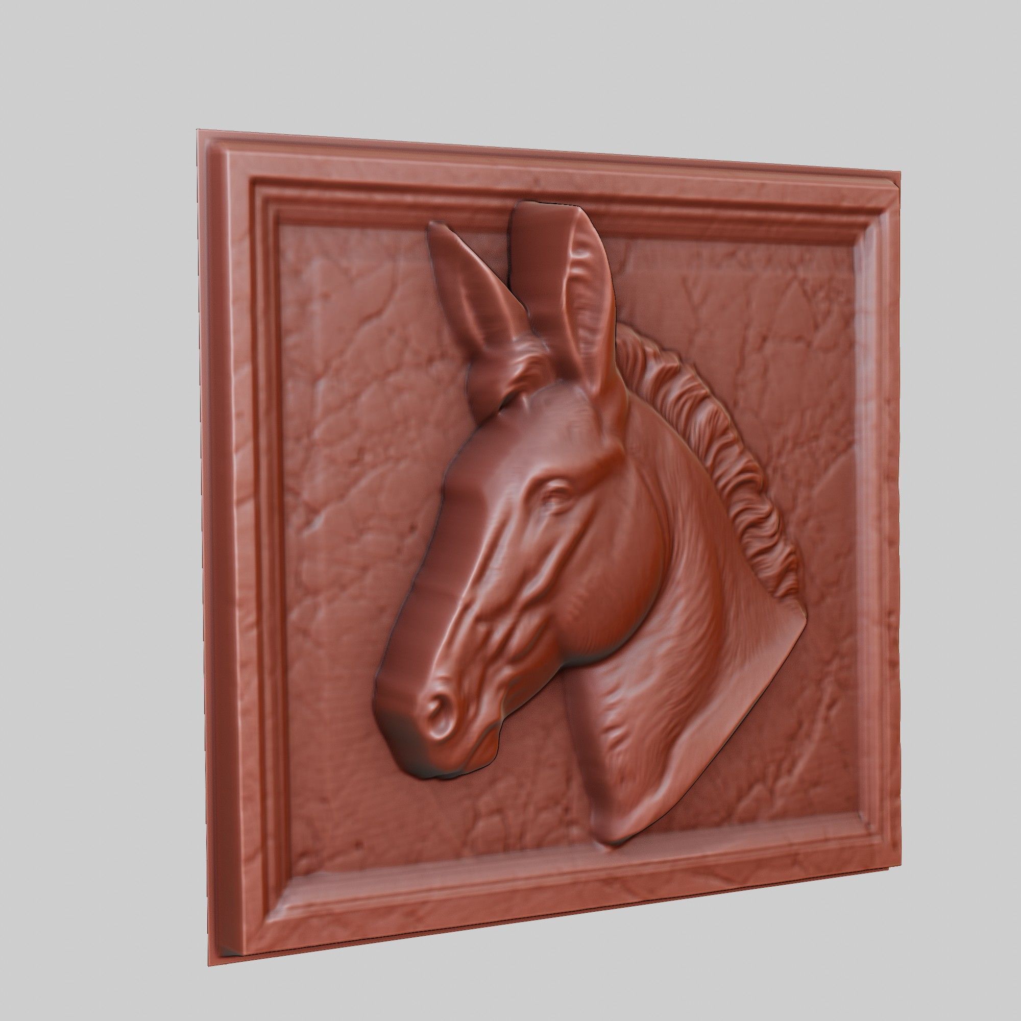 Donkey Animal 3D print model_3