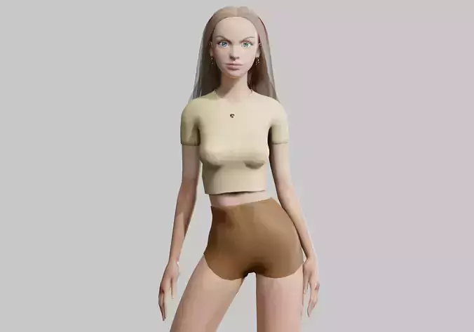 sweet cute Woman V28173 