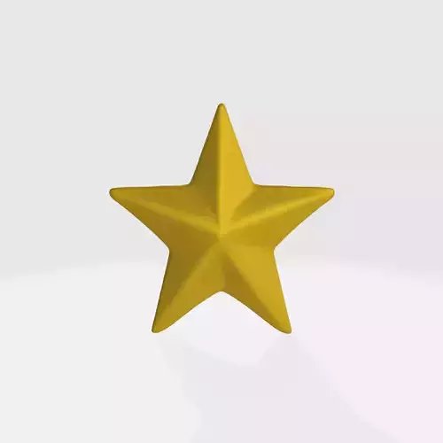 Gleaming Gold Star