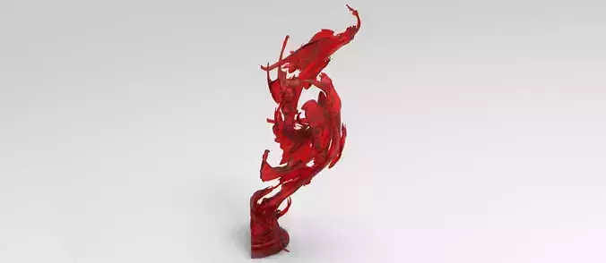 Blood fountain splash 3