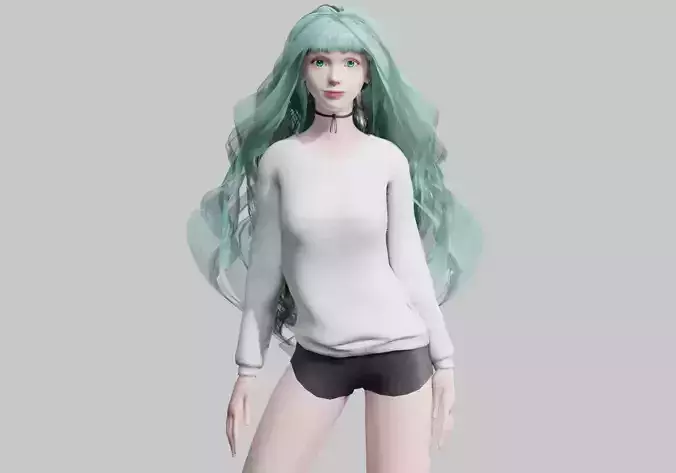 Pretty teen Woman V40105 