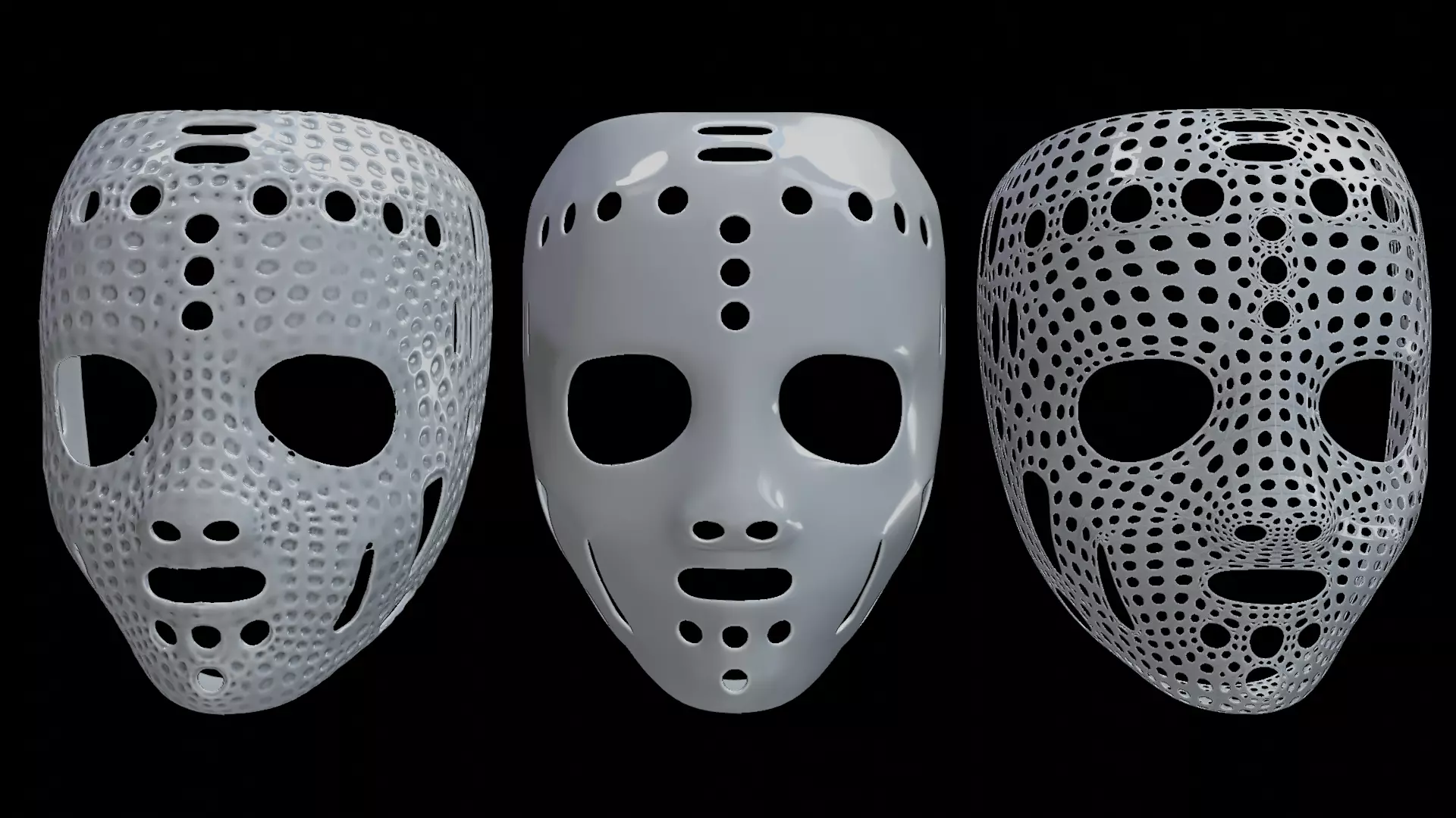 Hockey Mask 3D print model_0