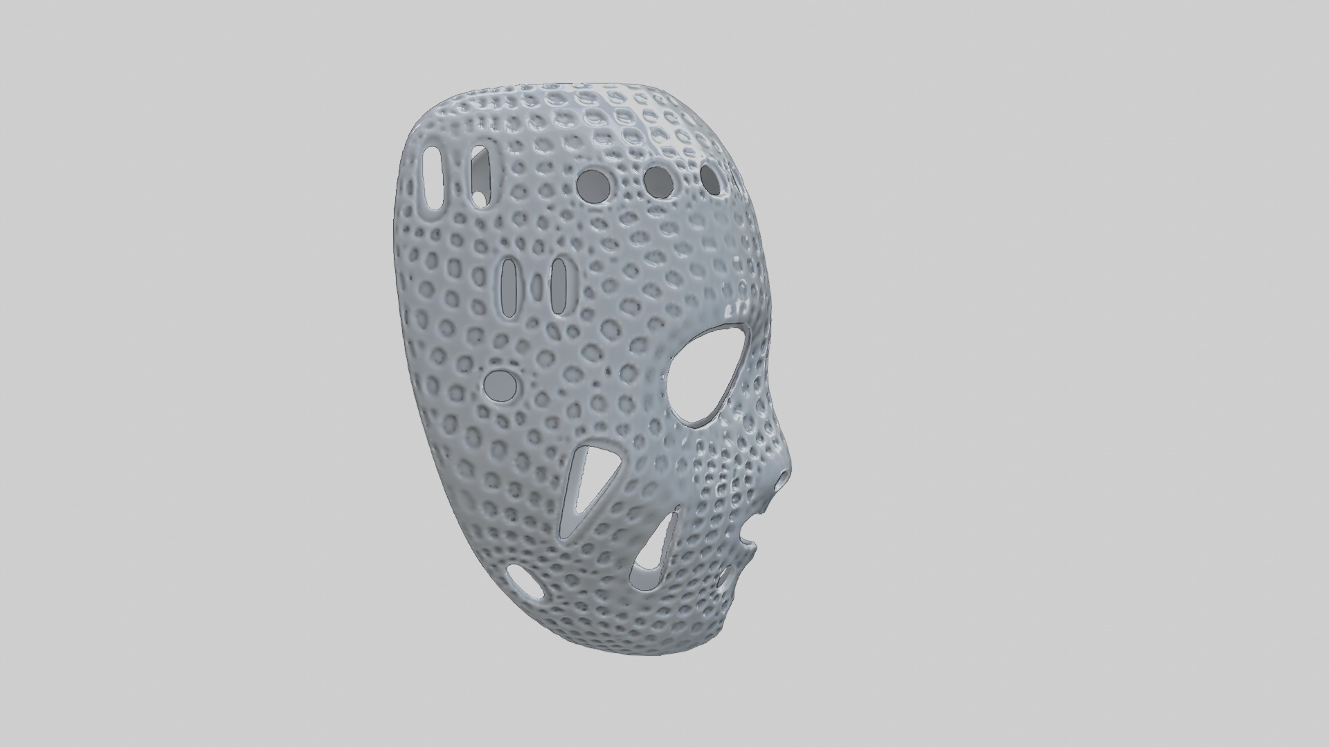 Hockey Mask 3D print model_4