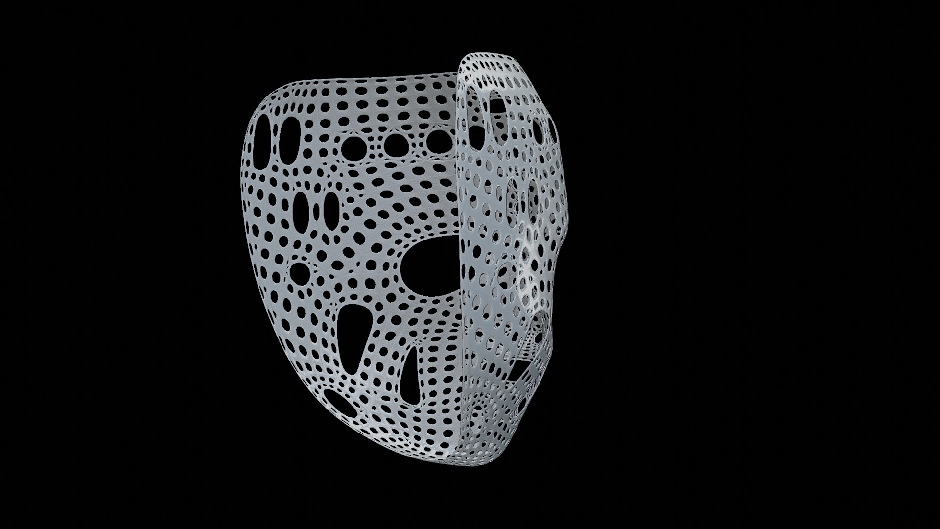 Hockey Mask 3D print model_9