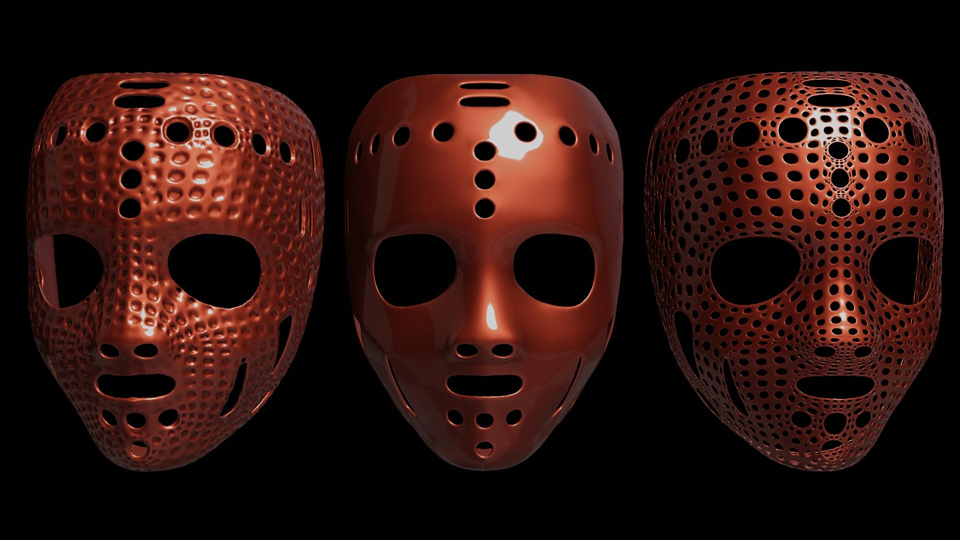 Hockey Mask 3D print model_2