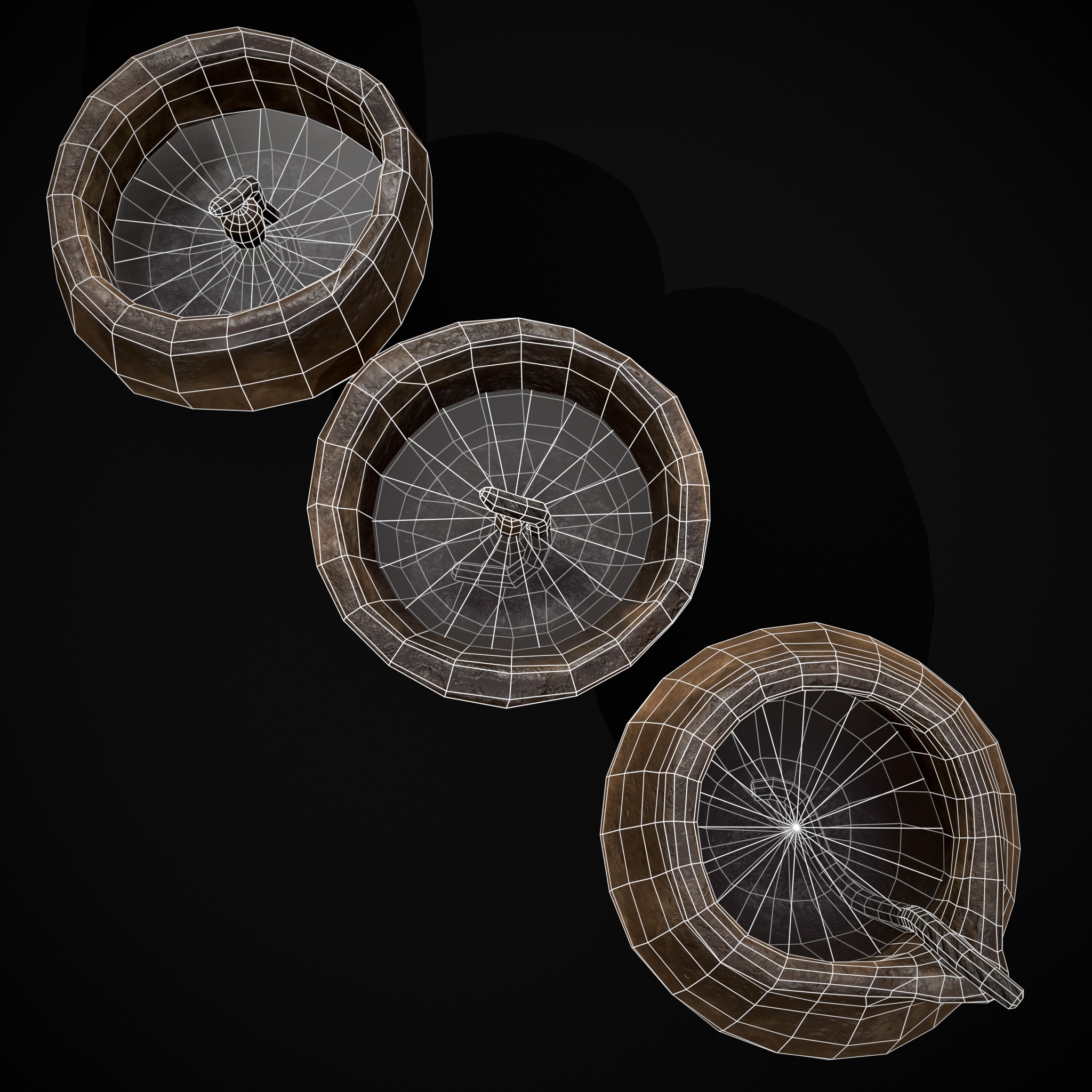 Glugga Lamps Low-poly 3D model_10