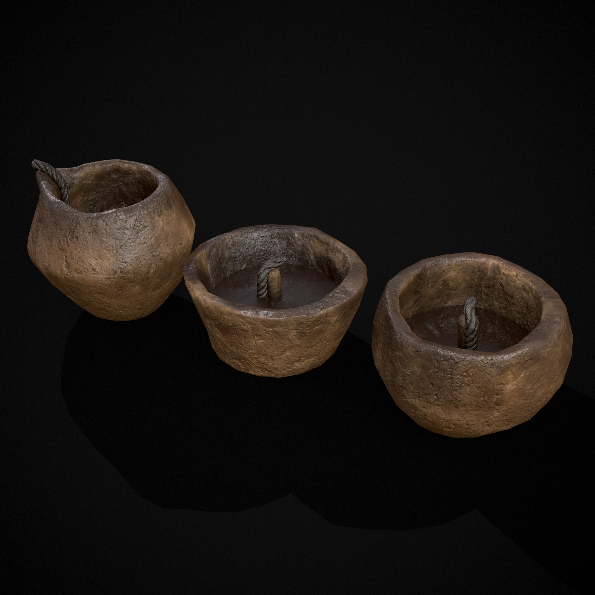 Glugga Lamps Low-poly 3D model_21